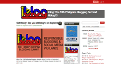 Desktop Screenshot of iblogph.org